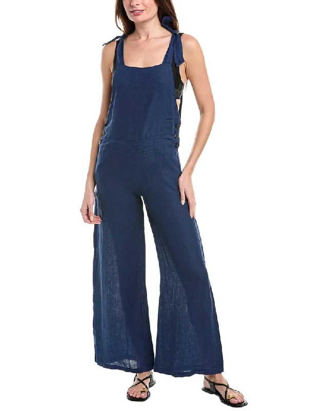 Casual One-Piece Pants Outfits PQ Swim Jess Linen Jumpsuit