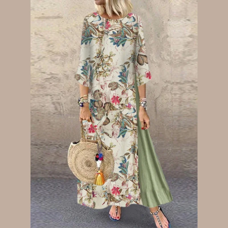 Comfortable Casual Dresses Bohemian Maxi Summer Dress, Boho Dress For Women