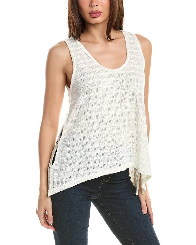 Sleek Knit Tops For Layering Project Social T Runaway Sweater Stripe Washed Tank