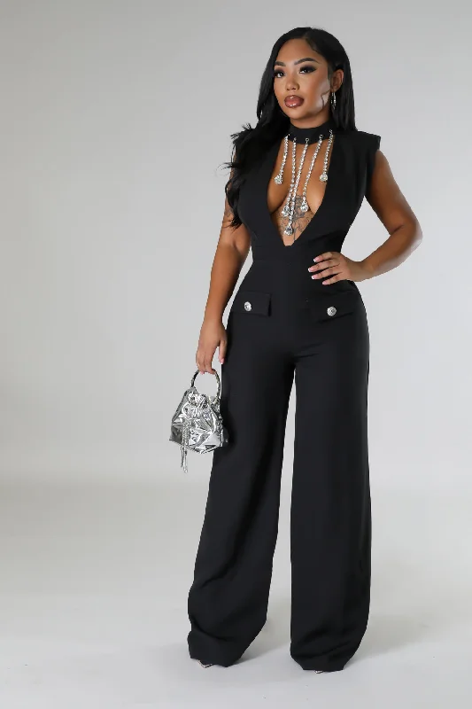 Vintage-Inspired One-Piece Dresses Jolyna Jumpsuit