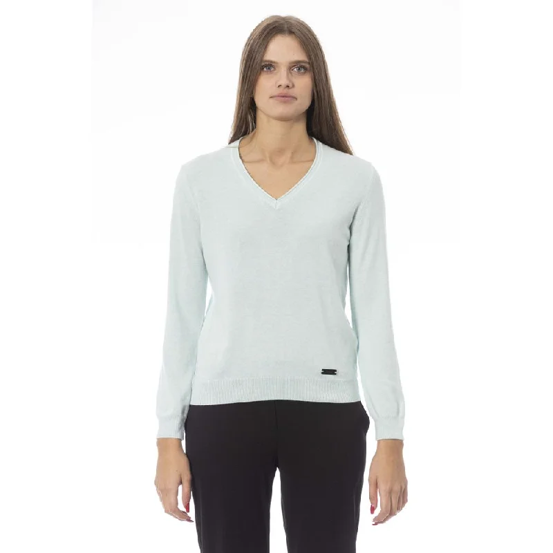 Relaxed Fit Knit Tops Baldinini Trend  Polyamide Women's Sweater