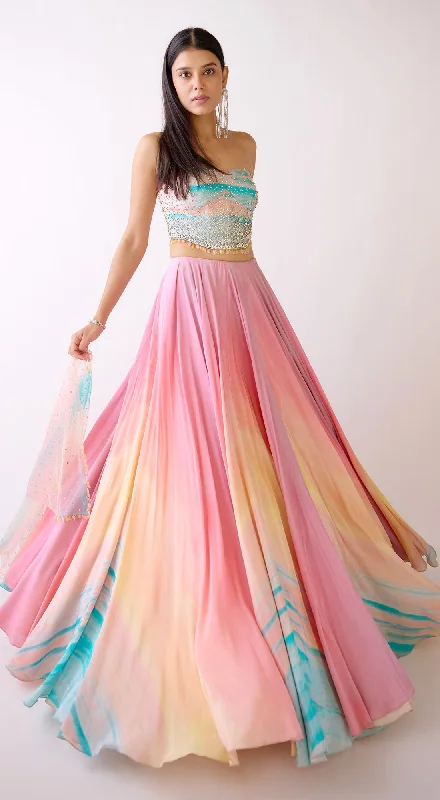 Soft Cotton Dresses The Sandscape Lehenga