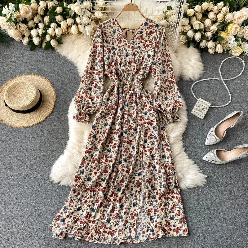 Khaki Floral