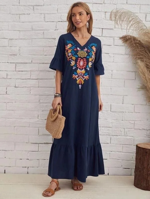 Women's Outdoor Dresses Bohemian Print Summer Dress For Women, Boho Maxi Dress