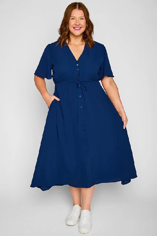 Chic Evening Dresses Marley Navy Dress