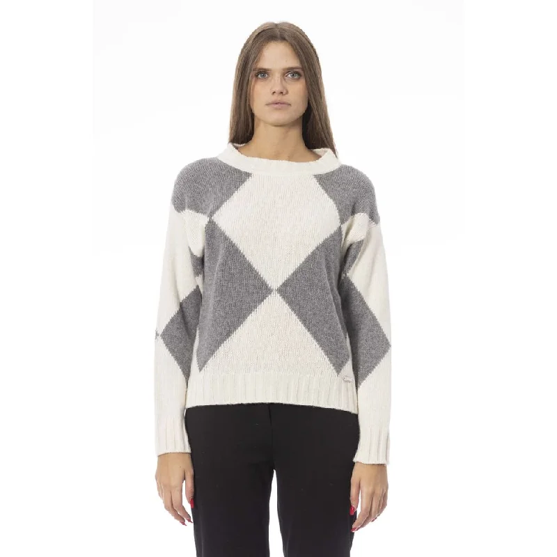 Knit Tops For Work Baldinini Trend  Wool Women's Sweater