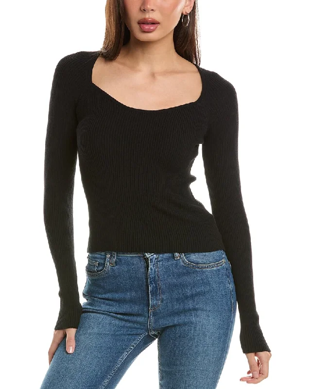 Bold Colored Knit Tops Lea & Viola Sweater