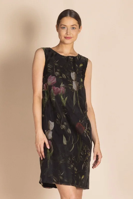 Elevated Party Dresses Megan Salmon - M8325 Tulips Shift