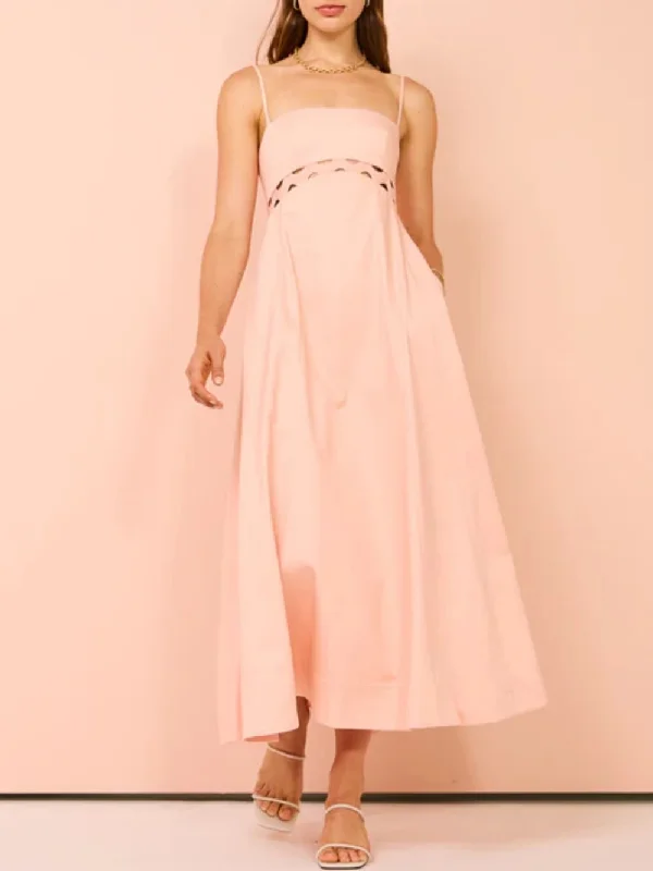 Elegant Evening Gowns Midi Dress Stylish In Cloud Pink