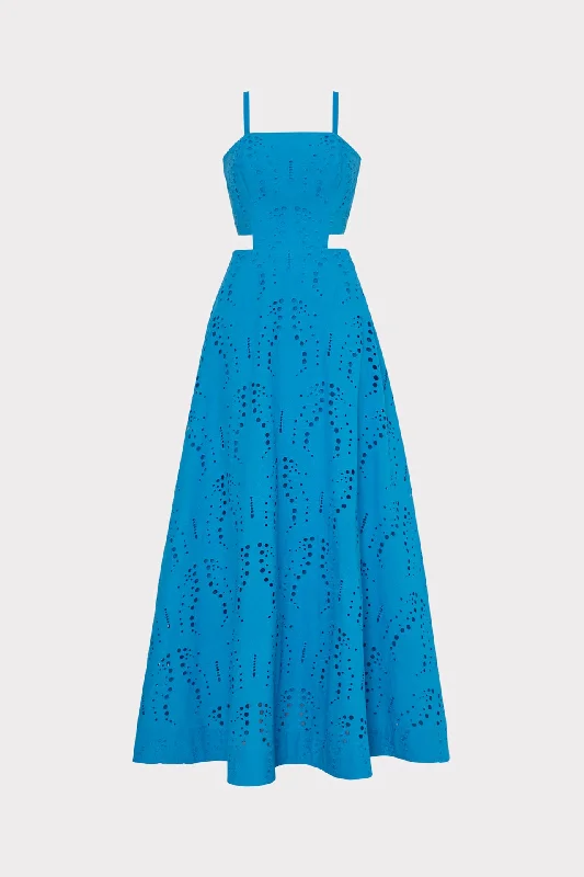 Colorful Summer Dresses Crosby Butterfly Eyelet Maxi Dress