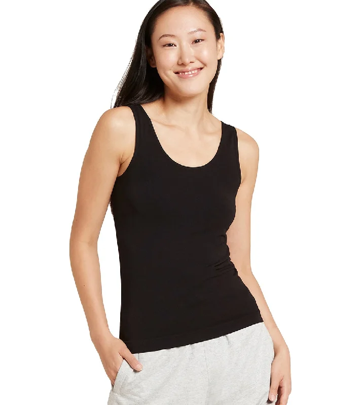 Soft Jersey Tops Boody Tank Top Black