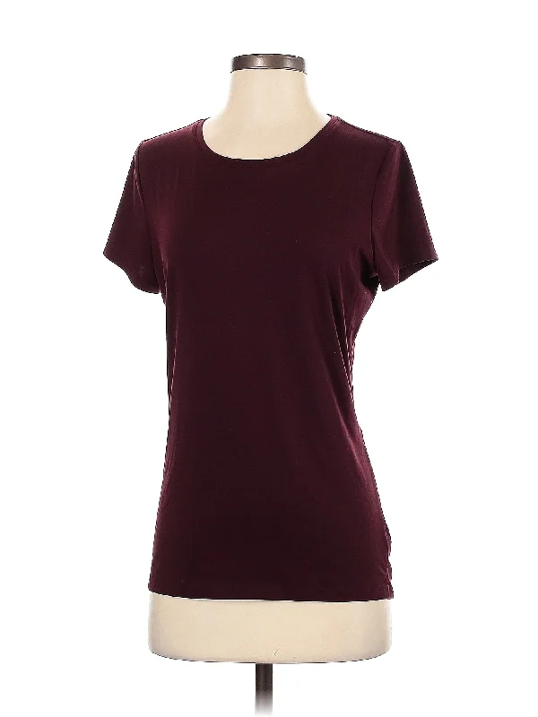 Color-Blocked Tops For Women Short Sleeve Top