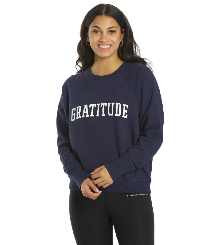 Soft Jersey Tops Spiritual Gangster Gratitude Bridget Raglan Pullover