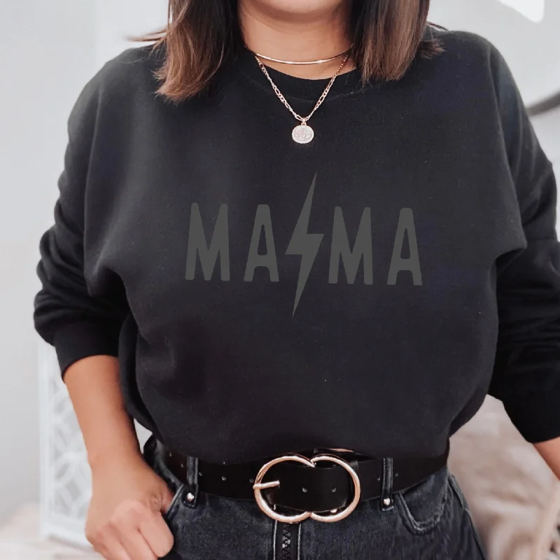 Soft Jersey Tops The Mama Sweatshirt