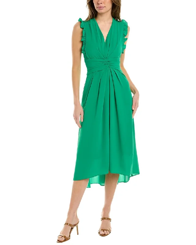 Vintage-Inspired Dresses Maggy London Bubble Crepe Midi Dress