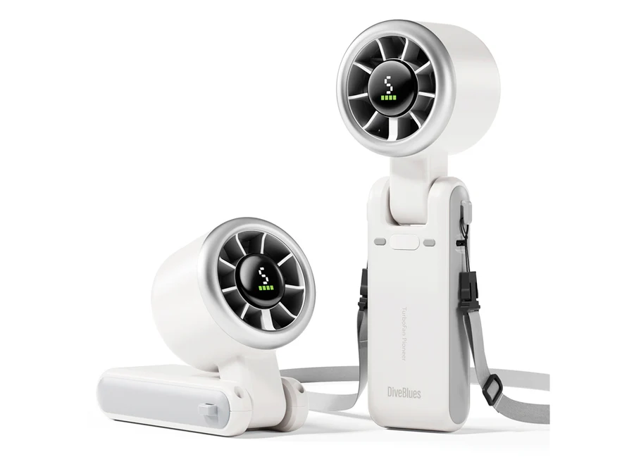 Mini Turbo Portable Fan | 1800 mAh Turbo Fan |